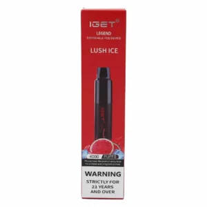 iget legend 4000 puffs lush ice