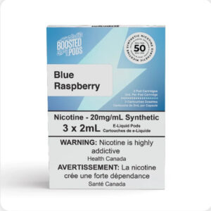 boosted pods stlth compatible blue rad razz wave 50mg hit synthetic nicotine