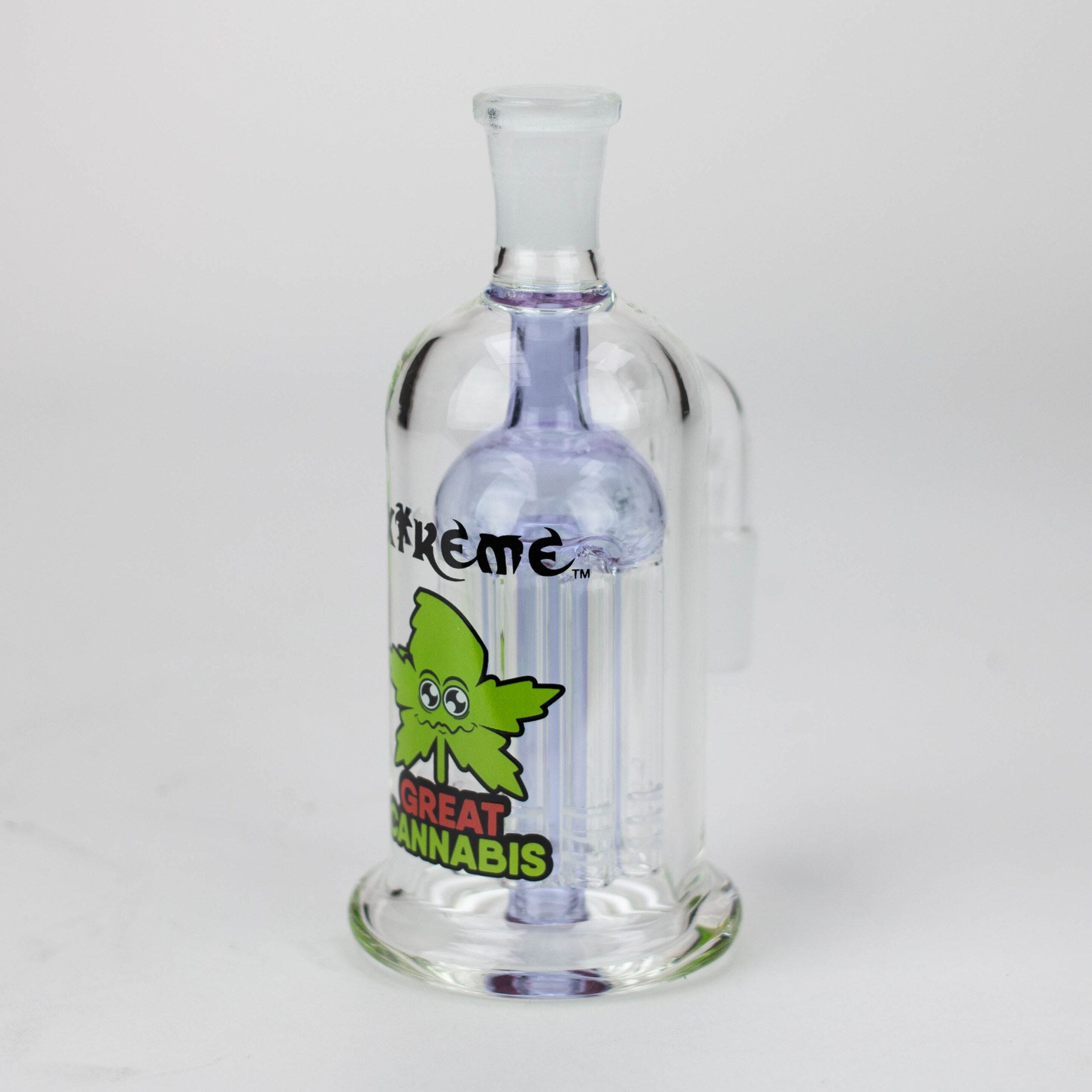 xtreme 5" glass bong tree arms diffuser ash catcher xtreme 5" glass bong tree arms diffuser ash catcher