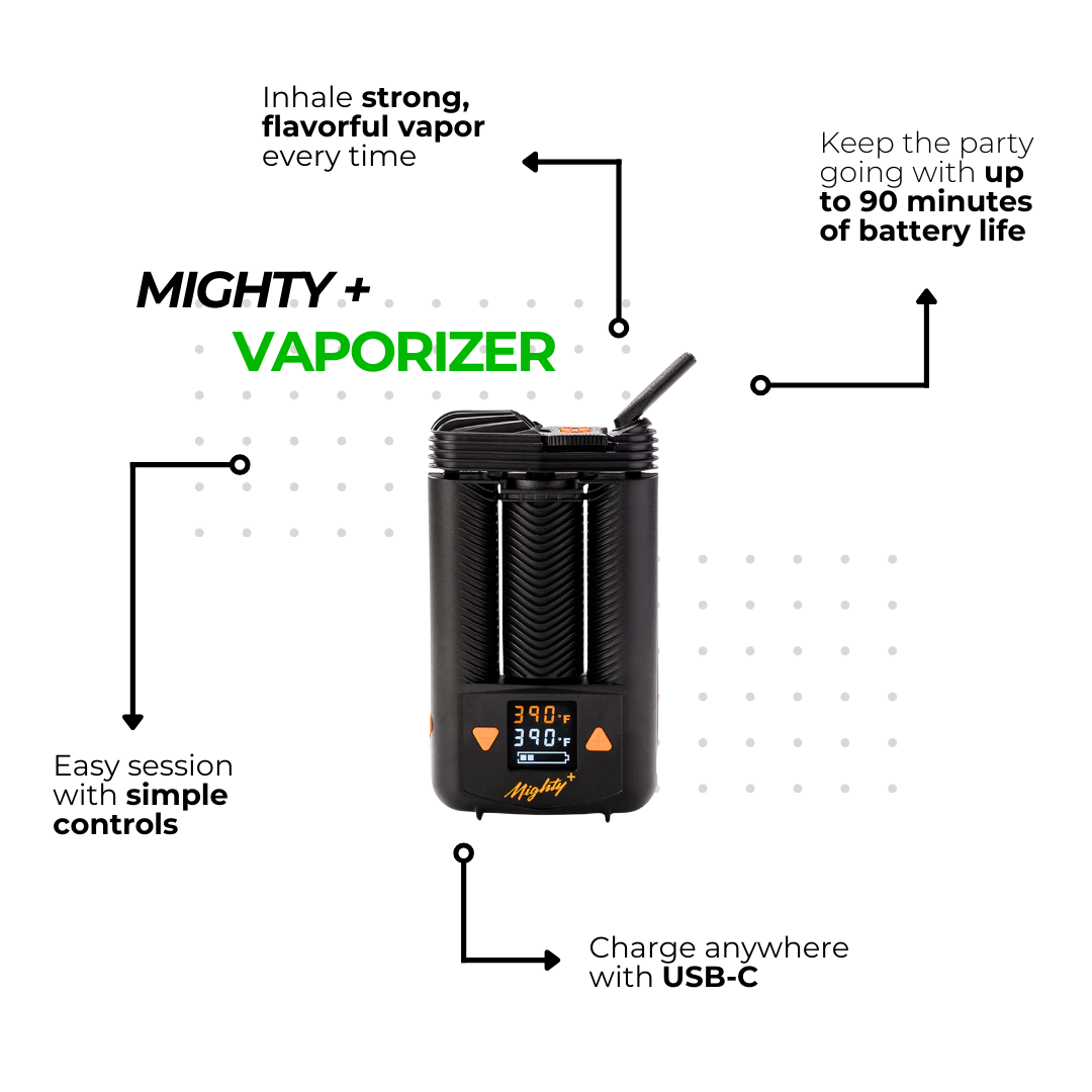 mighty+ starter vaporizer kit mighty+ starter vaporizer kit