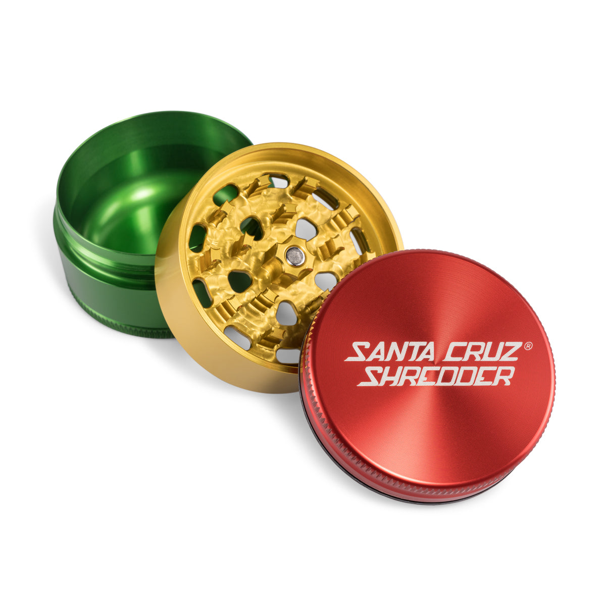 santa cruz shredder 3 piece grinder choose small, medium or large santa cruz shredder 3 piece grinder choose small, medium or large
