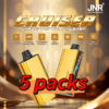 JNR Cruiser 12000 Puffs –5 packs (Ship from oversea) import placeholder for 20426