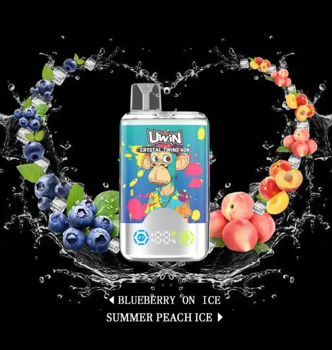 uwin twins crystal 40k puffs 10 packs uwin twins crystal 40k puffs 10 packs