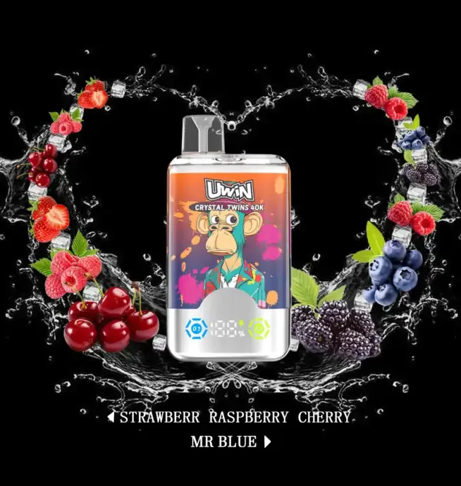 uwin twins crystal 40k puffs 10 packs uwin twins crystal 40k puffs 10 packs