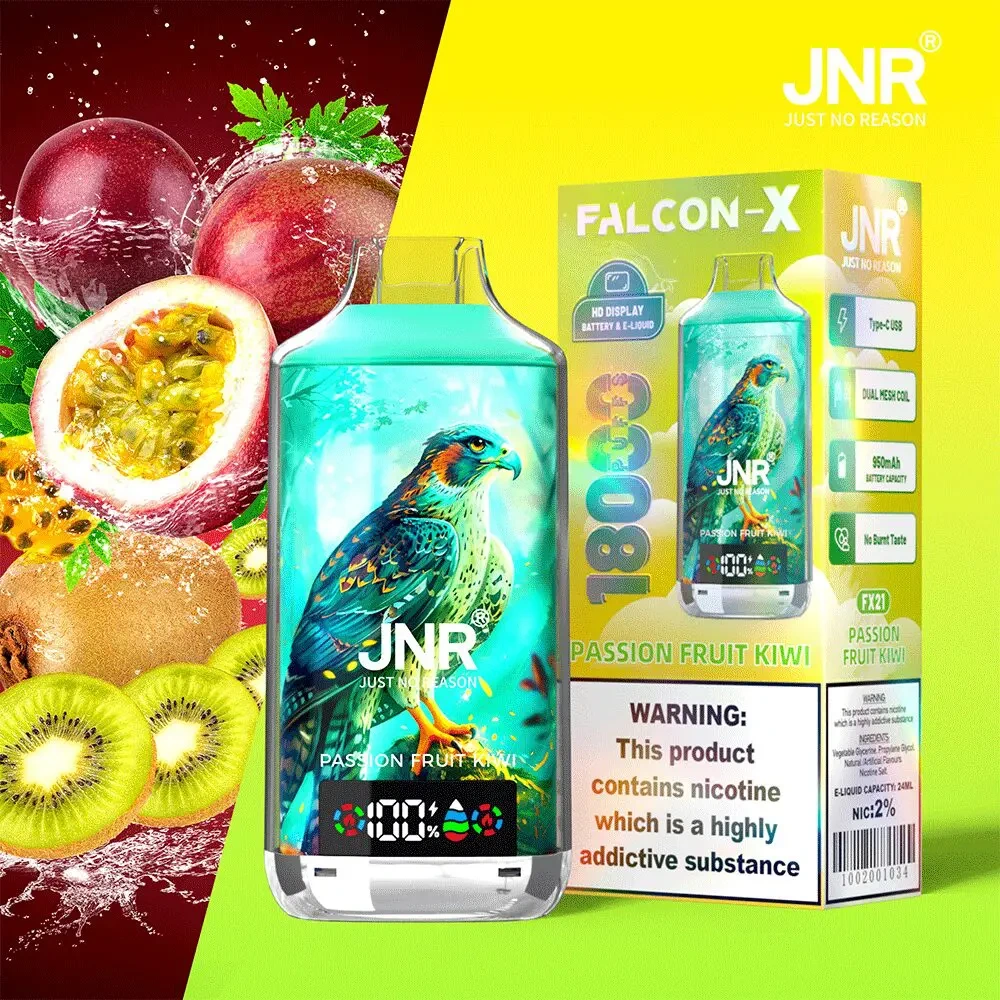 jnr falcon x 18000 puffs 30 pack (ship from oversea) jnr falcon x 18000 puffs 30 pack (ship from oversea)