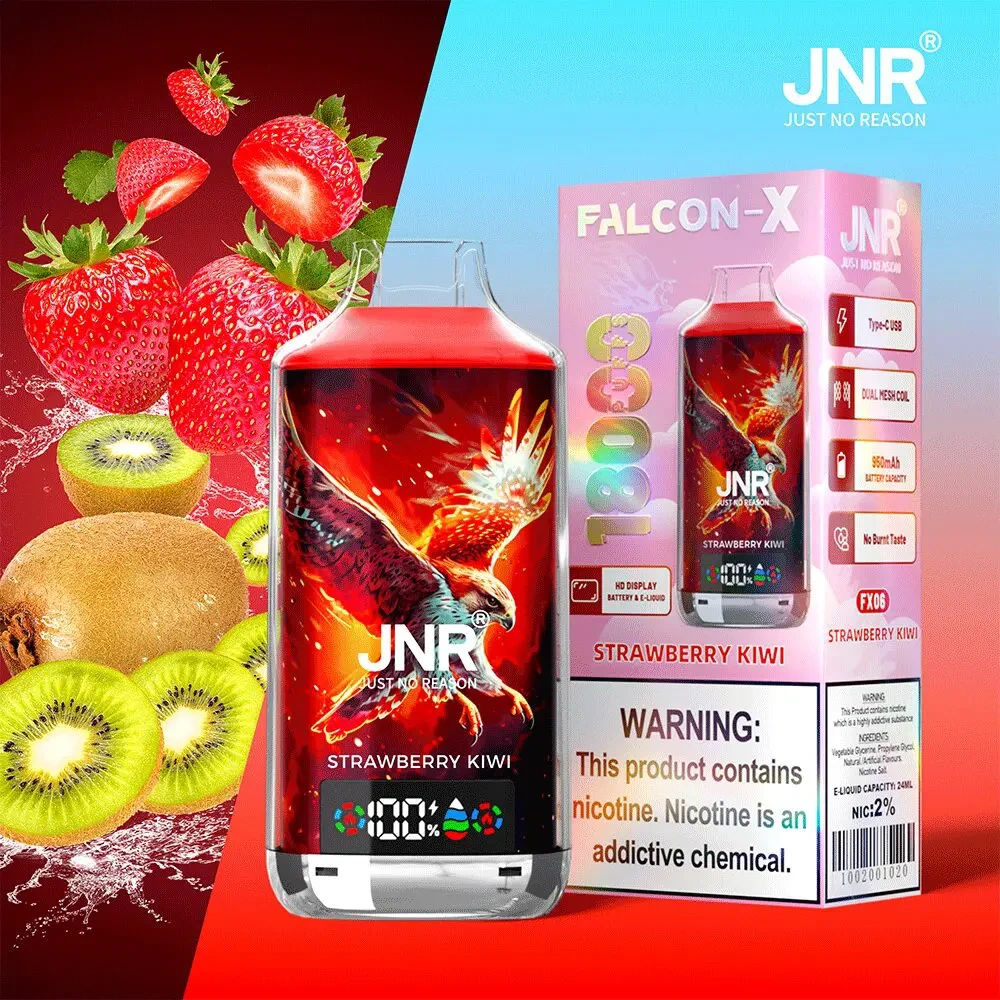 jnr falcon x 18000 puffs 30 pack (ship from oversea) jnr falcon x 18000 puffs 30 pack (ship from oversea)